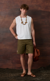 YANGON SHORTS - ARMY TWILL