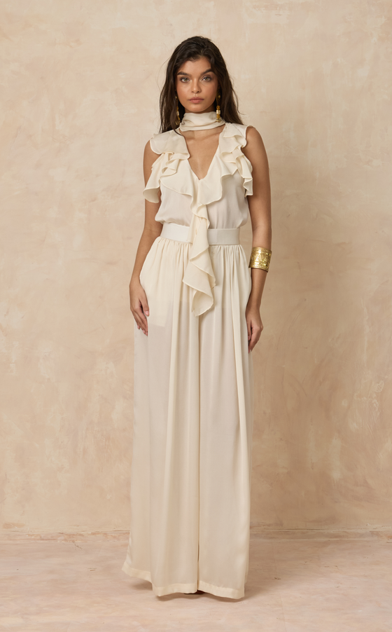 PALERMO PANTS - OFF WHITE