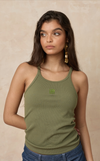 TONIA TANK TOP - OLIVE