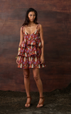 ACAPULCO MINI DRESS - ORANGE FLORAL