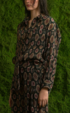 JAIPUR TOP - GREEN INDIAN LOTUS