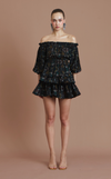 BOGOTA TOP - VINTAGE BLACK FLORAL