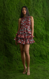 AYDA SKIRT - CRIMSON BOTANICAL