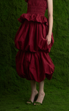 SAYA SKIRT - MAROON (PRE ORDER)
