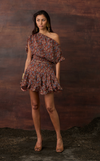 ATTA TOP - TERRACOTTA FLORAL