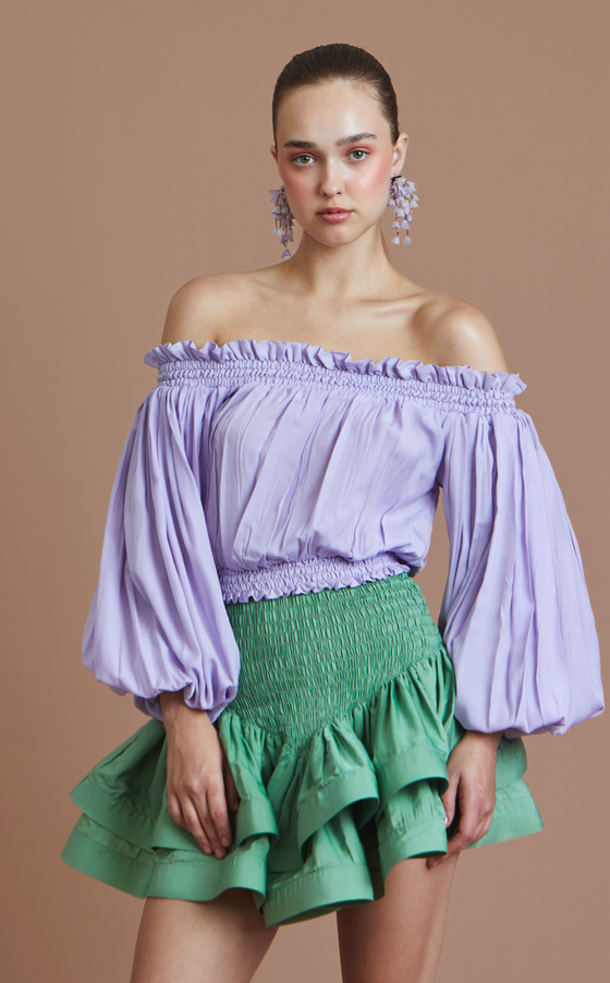 VIDA SKIRT - PISTACHIO (PRE ORDER)