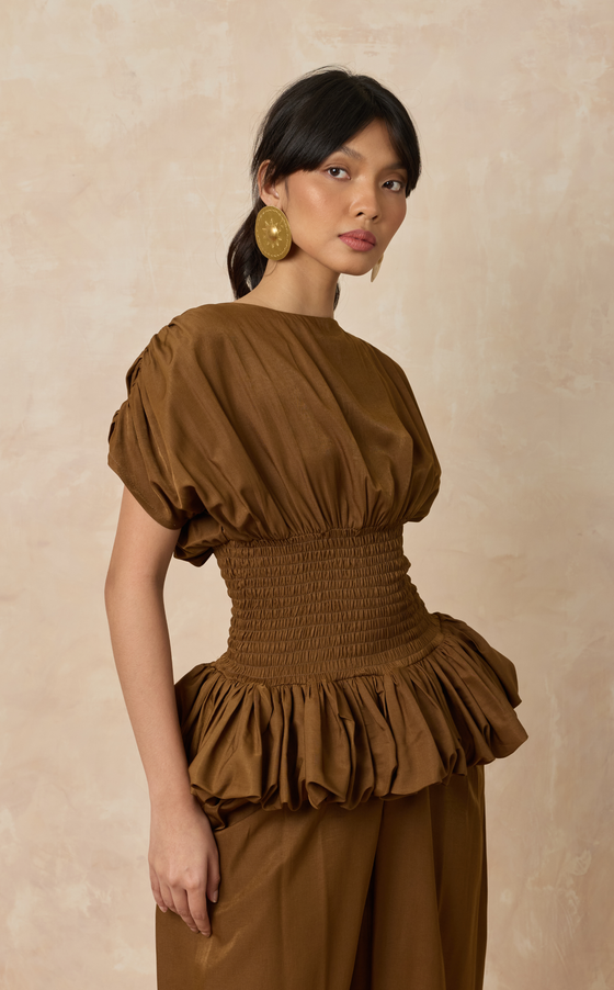 ALEXANDRIA TOP - BRONZE