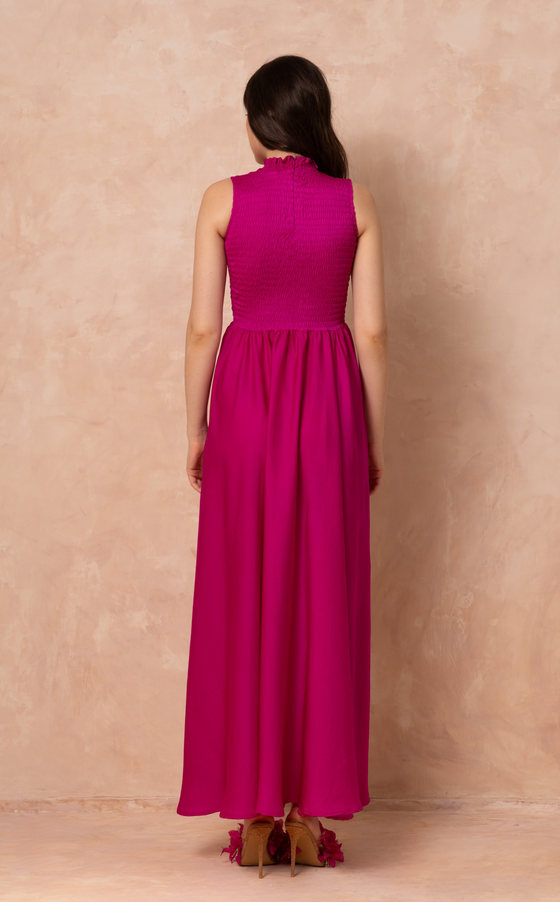 BRISBANE DRESS - BOUGAINVILLEA (PRE ORDER)