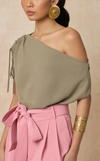 ORA TOP - OLIVE