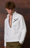 NEPAL SHIRT - WHITE OXFORD