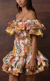IBIZA TOP -  GARDEN FLORAL
