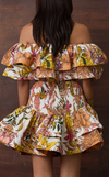 IBIZA TOP -  GARDEN FLORAL