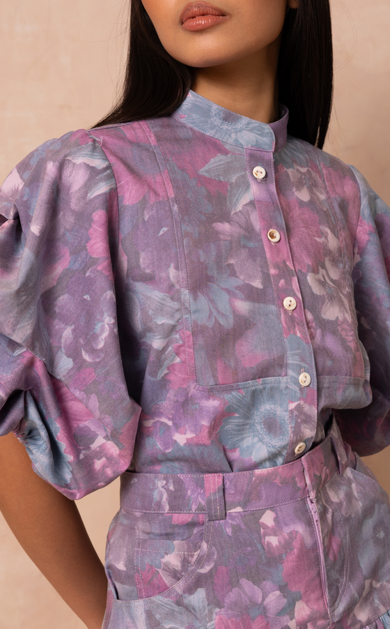 CAMIA TOP - VINTAGE CANVAS