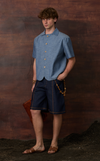 HAKUBA SHORTS - BLUE DENIM