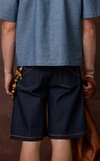 HAKUBA SHORTS - BLUE DENIM