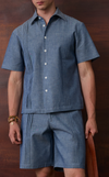 MOLDOVA SHORTS - DENIM CHAMBRAY