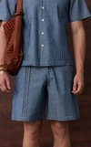 MOLDOVA SHORTS - DENIM CHAMBRAY