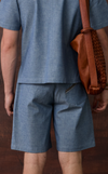 MOLDOVA SHORTS - DENIM CHAMBRAY