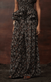 BALI PANTS - BLACK BOTANICAL