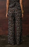 BALI PANTS - BLACK BOTANICAL
