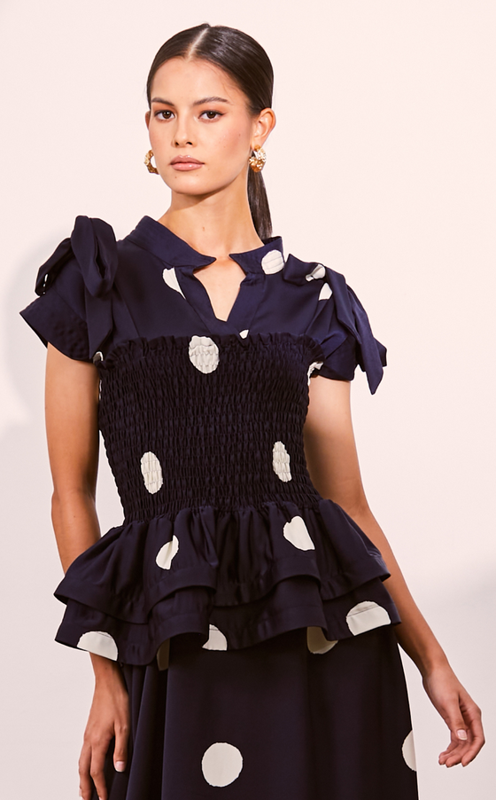 FIRENZE TOP - MAASAI PRINTS